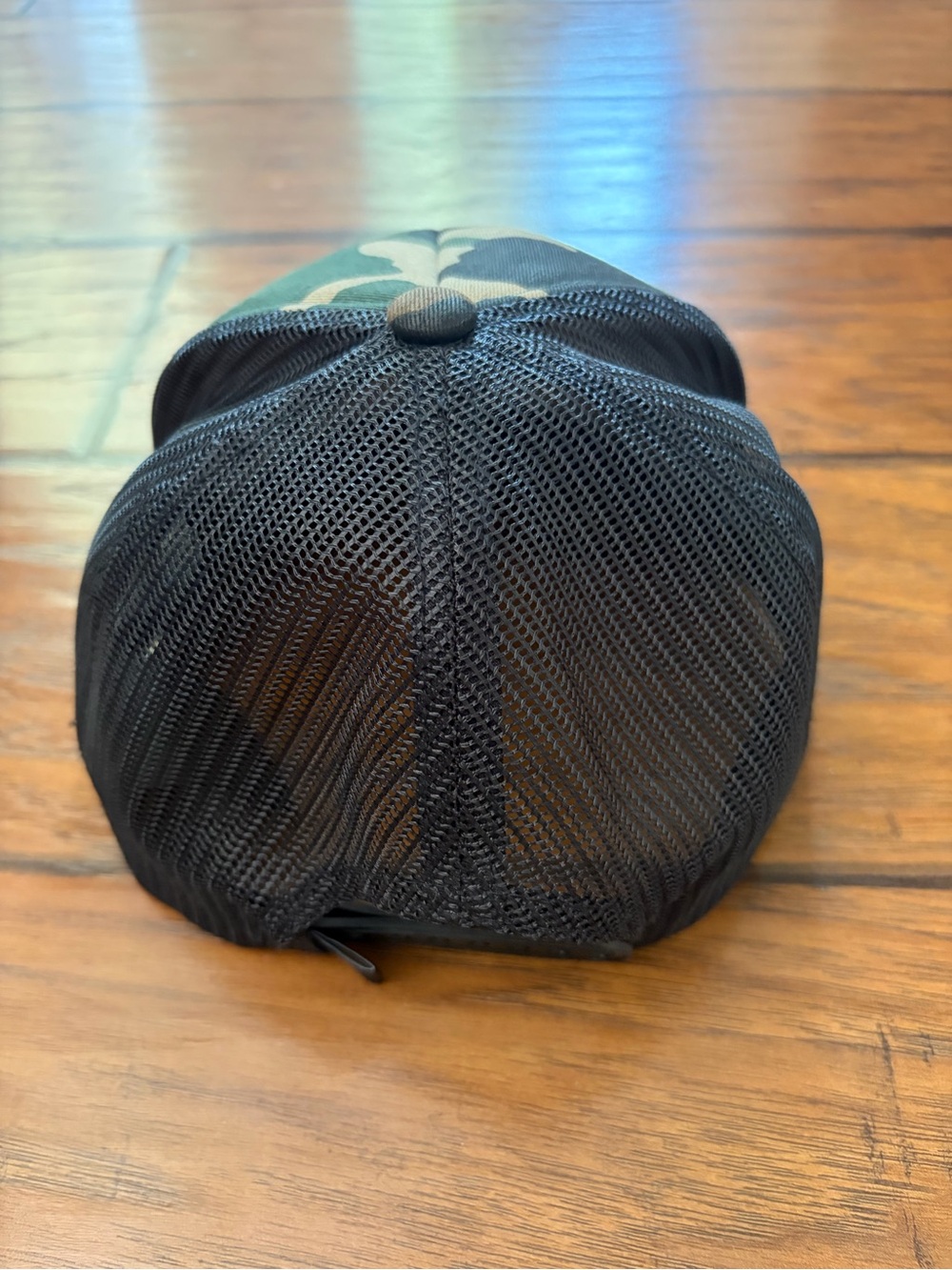Hurley Camo Trucker Hat with White Logo - Green/Brown/Black - Picture 2 of 6